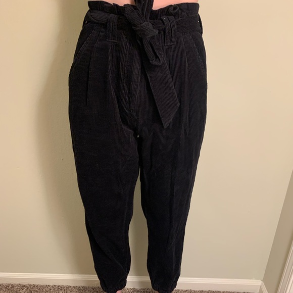 Forever 21 corduroy paper bag pants - Picture 1 of 1